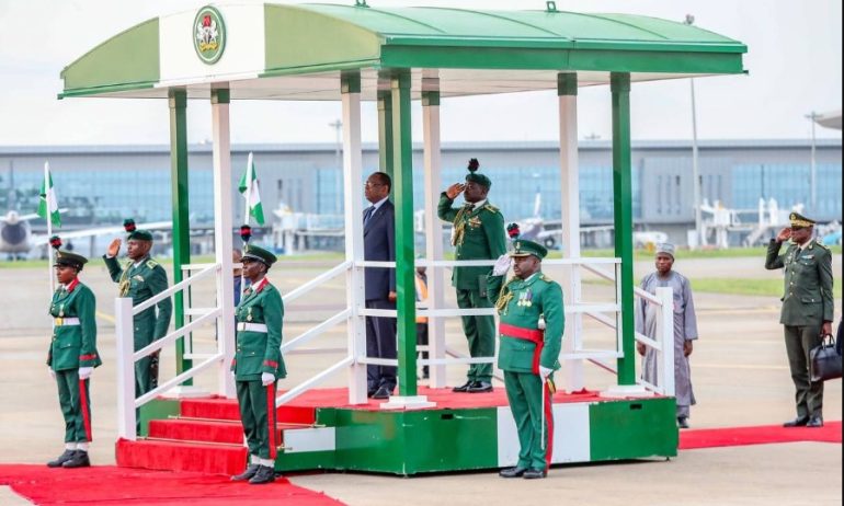 [BREAKING] Inauguration 2023: CJN Ariwoola, Jonathan, IG arrive Tinubu’s inauguration 