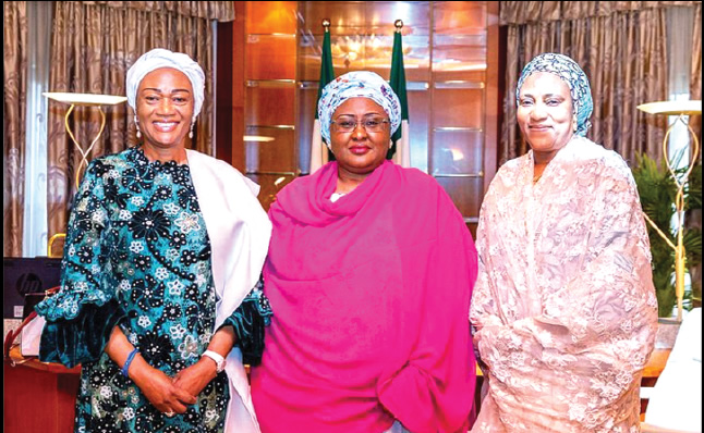 Aisha Buhari guides Remi Tinubu on first lady roles