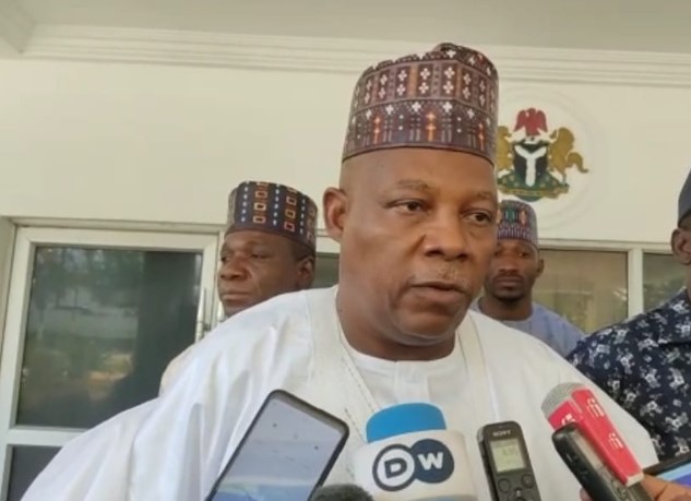 Shettima resumes at state house office