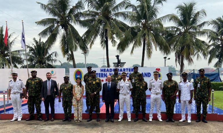 PICTORIAL: Spanish warship visits Nigeria