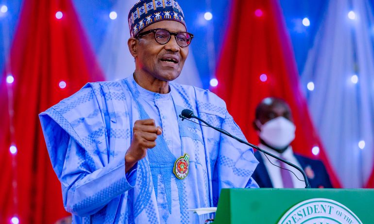 Tinubu will sustain my administration’s tempo, says Buhari