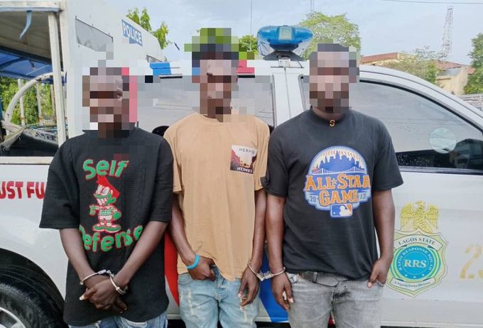 Lagos police arrest one-chance gang, recover operational vehicle