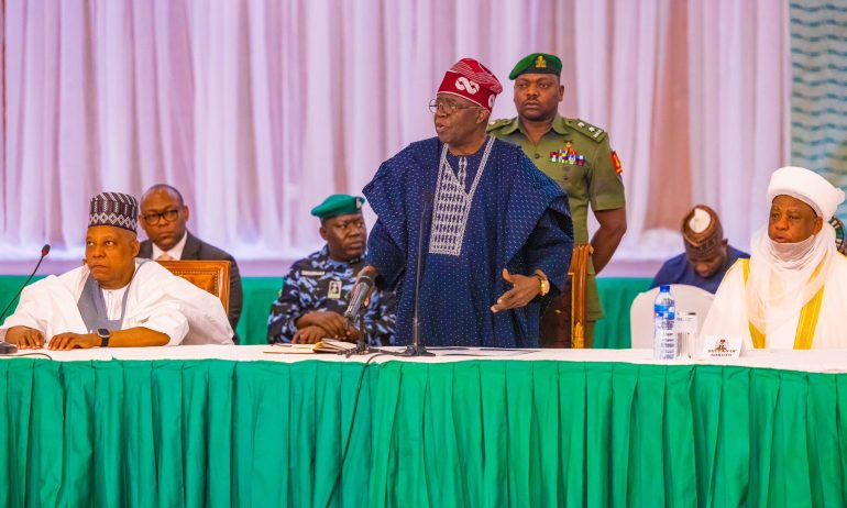 What I discussed with traditional rulers — Tinubu