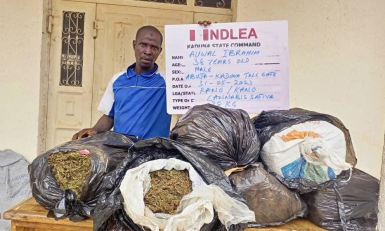 NDLEA intercepts 76.9kg inbound Canada loud