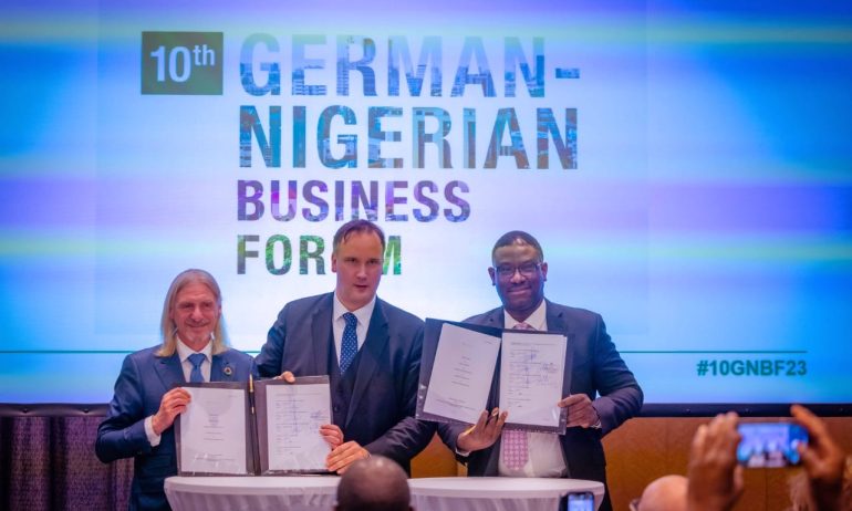 Nigeria, Germany sign $500m renewable energy, gas export pacts