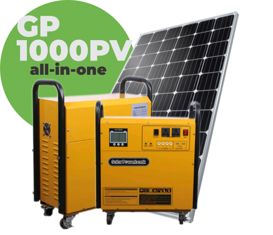 GP 1000 PV Solar Power Bank